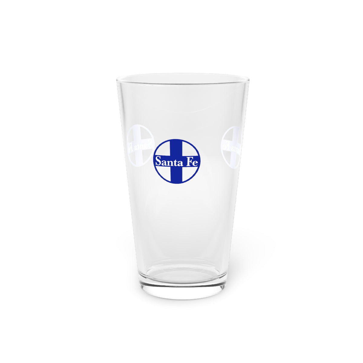Atchison Topeka and Santa Fe Railway 16oz Pint Glass