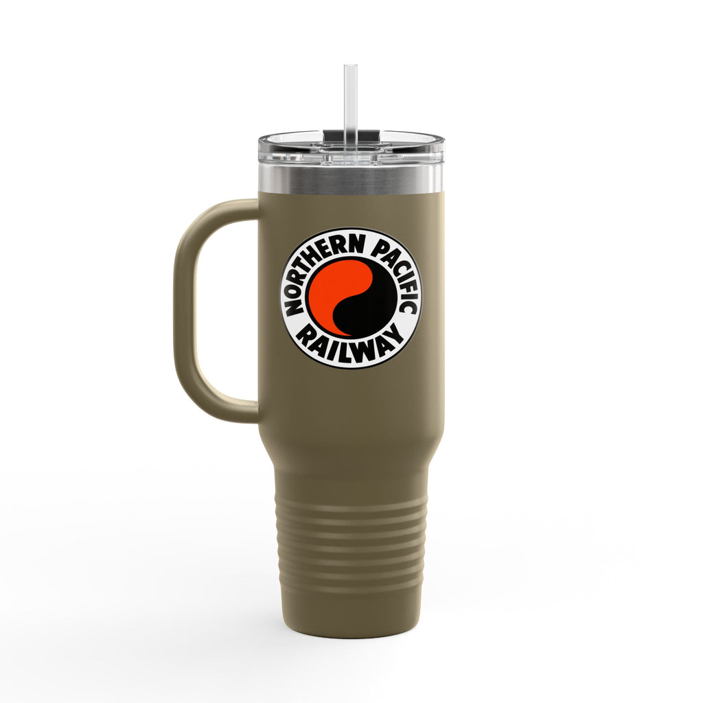 Northern Pacific Railway 40oz Insulated Travel Mug Stainless Tumbler