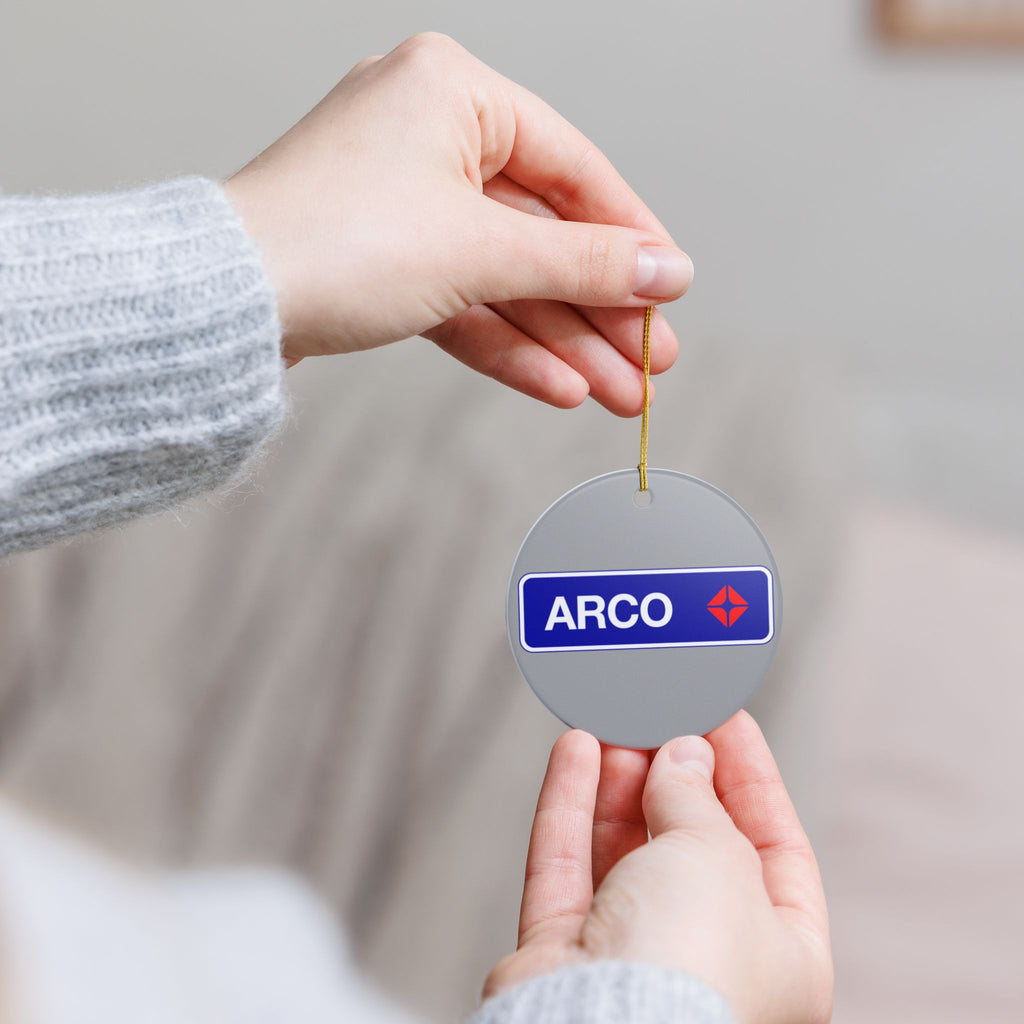 Atlantic Richfield Company (ARCO) Ceramic Ornament