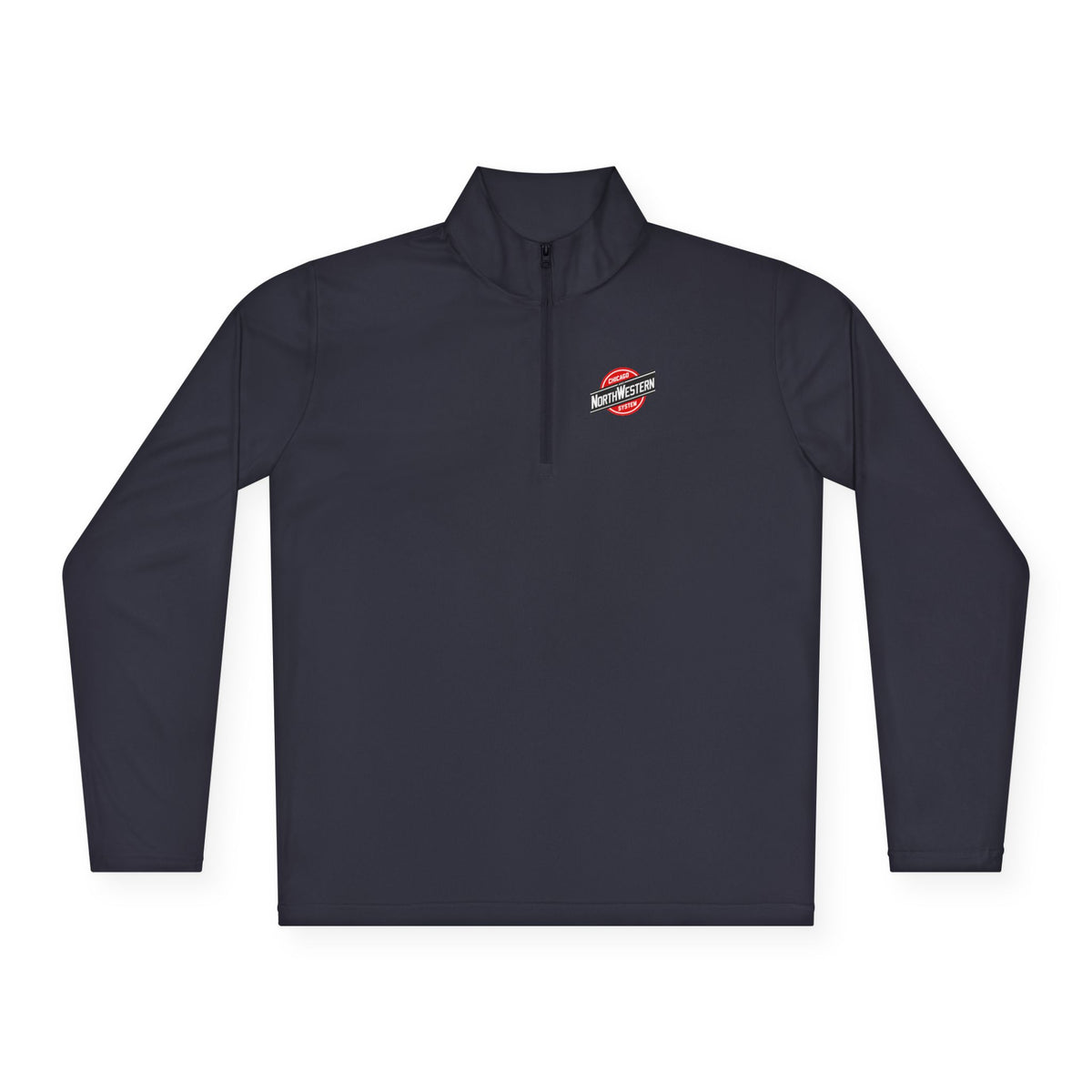 Chicago and North Western Railway Unisex Quarter Zip Pullover