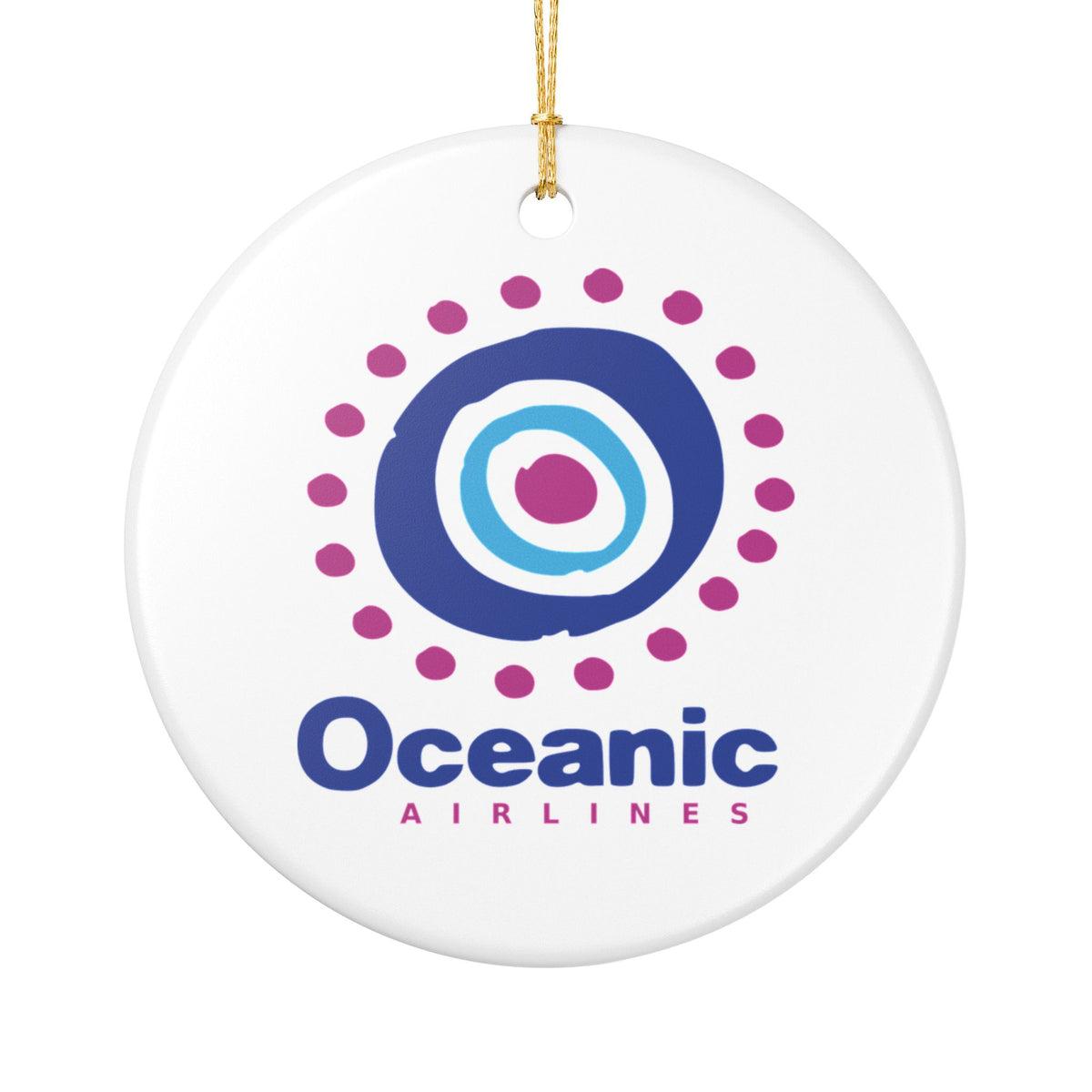 Oceanic Airlines Ceramic Ornament