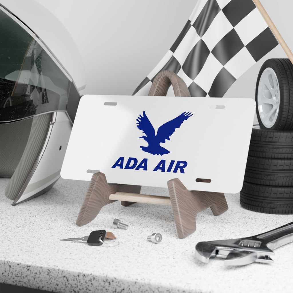 Ada Air Vanity License Plate