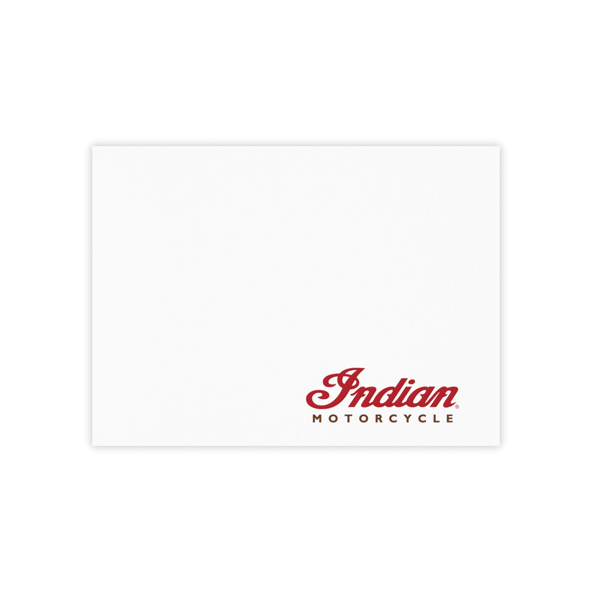 Indian Motorcycle Sticky Post-it Note Pad