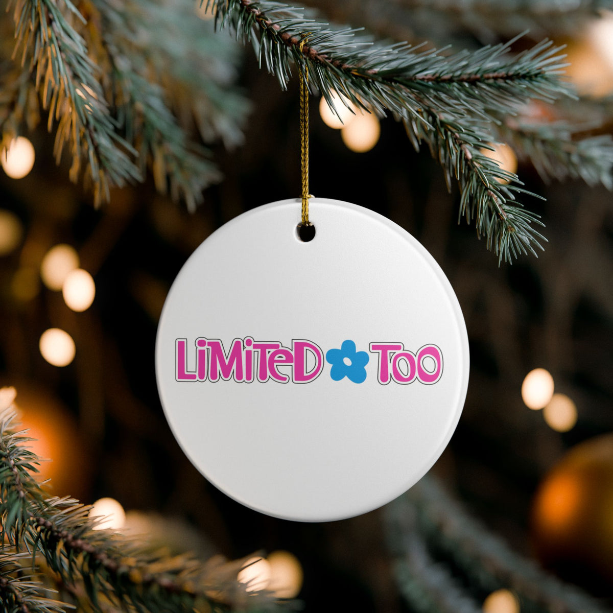 Limited Too Ceramic Ornament