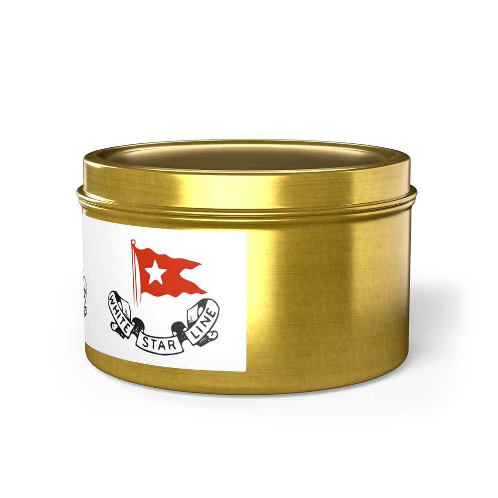 White Star Line Tin Candle