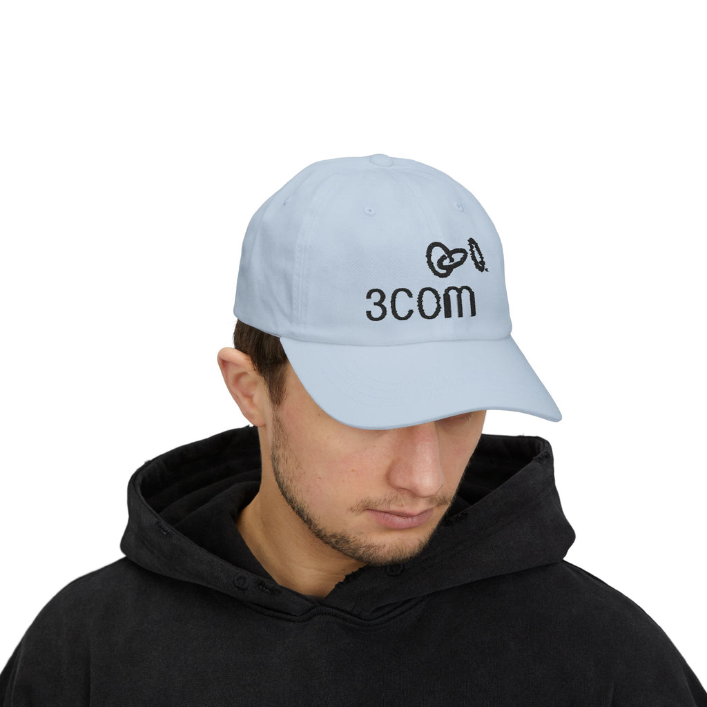 3Com Corporation Embroidered Dad Cap Hat