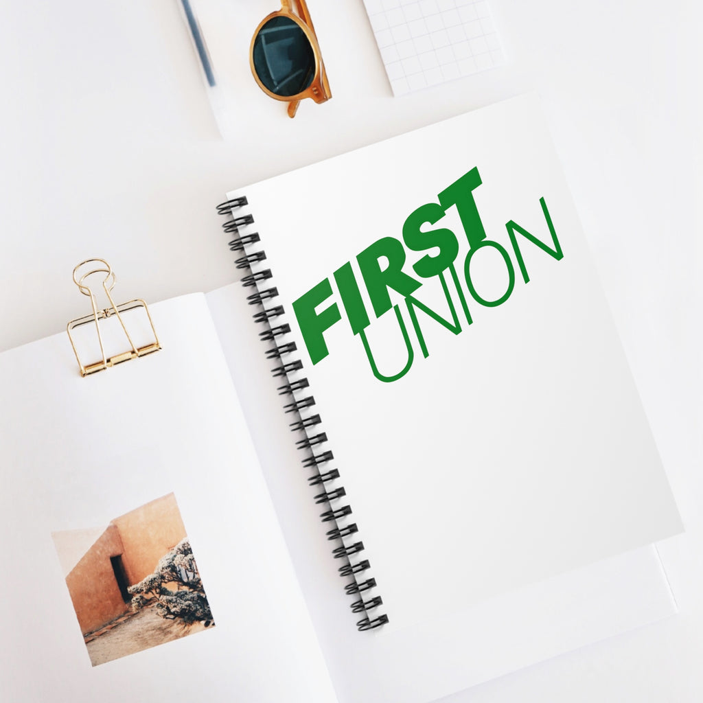 First Union Spiral Notebook