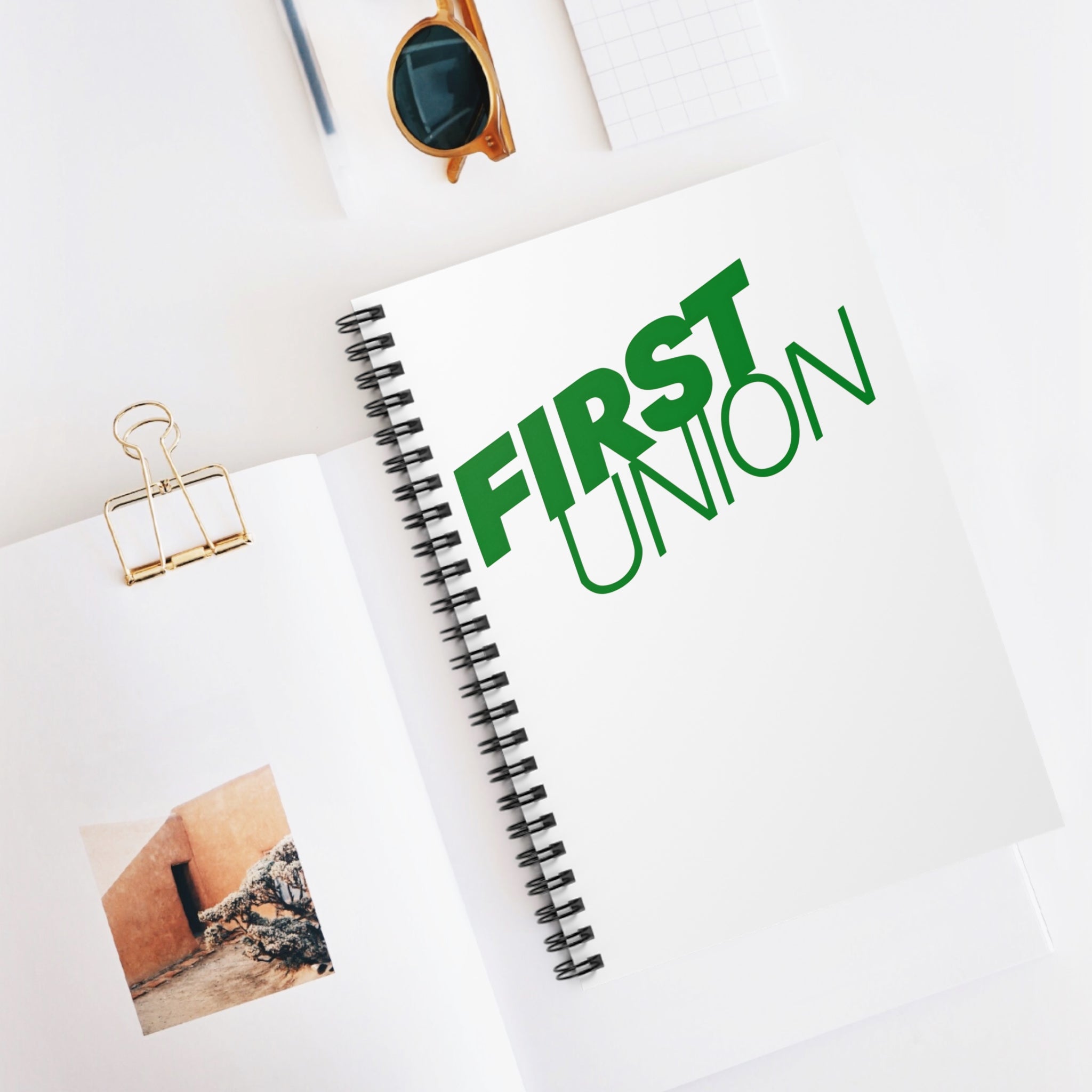 First Union Spiral Notebook