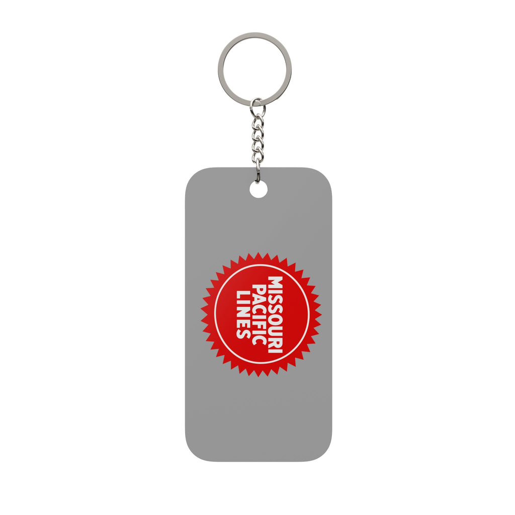 Missouri Pacific Railroad Double-Sided Keychain Charm