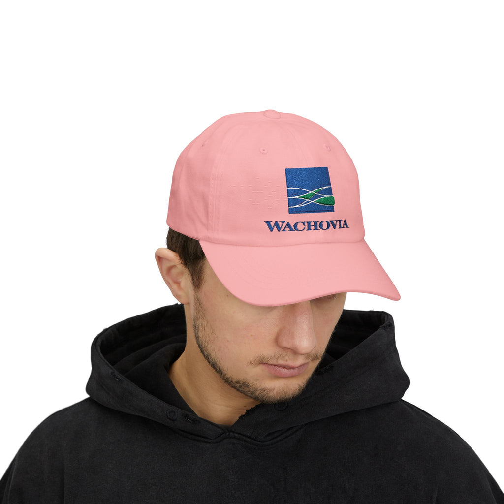 Wachovia Embroidered Dad Cap Hat