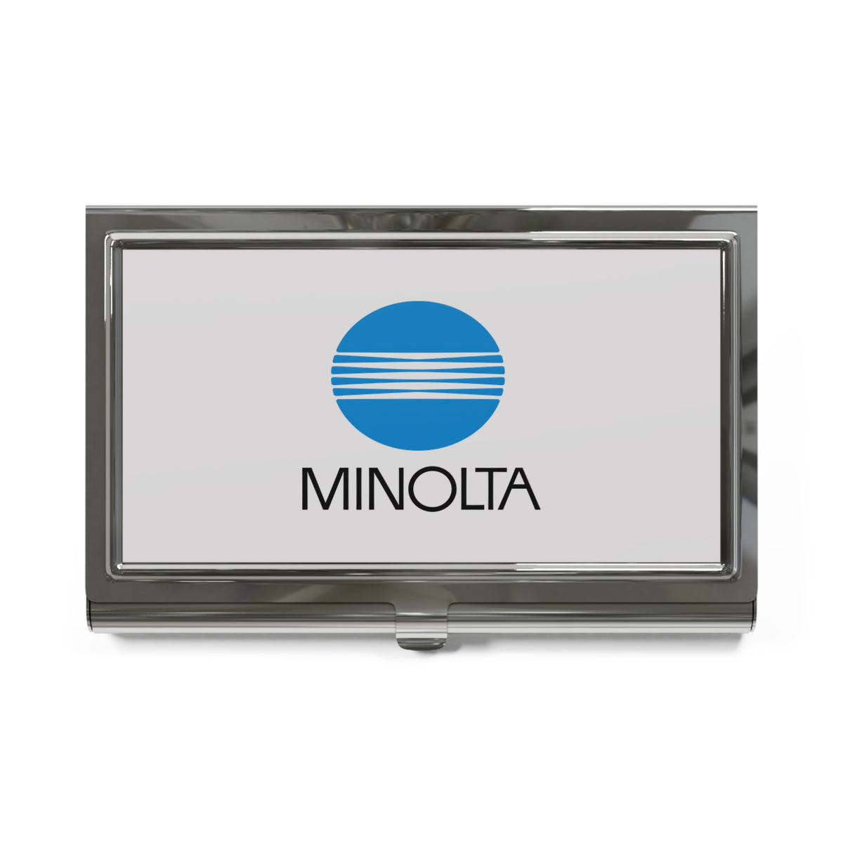 Minolta Metal Business Card Holder