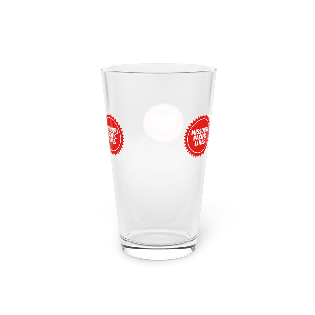 Missouri Pacific Railroad 16oz Pint Glass