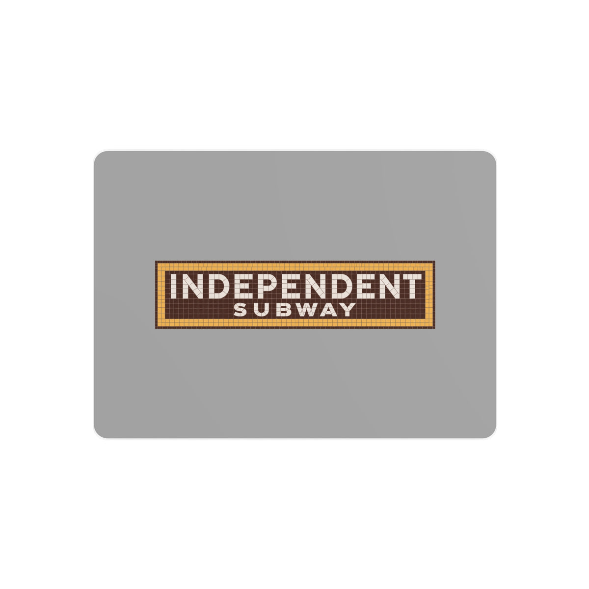 Independent Subway System (IND) Metal Sign