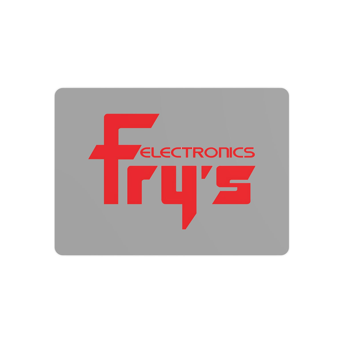 Fry's Electronics Metal Sign