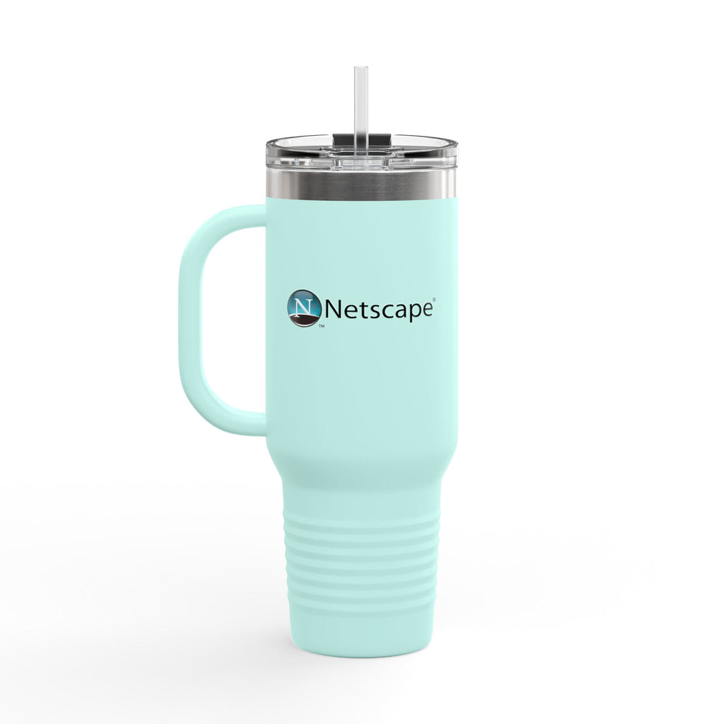 Netscape 40oz Insulated Travel Mug Stainless Tumbler