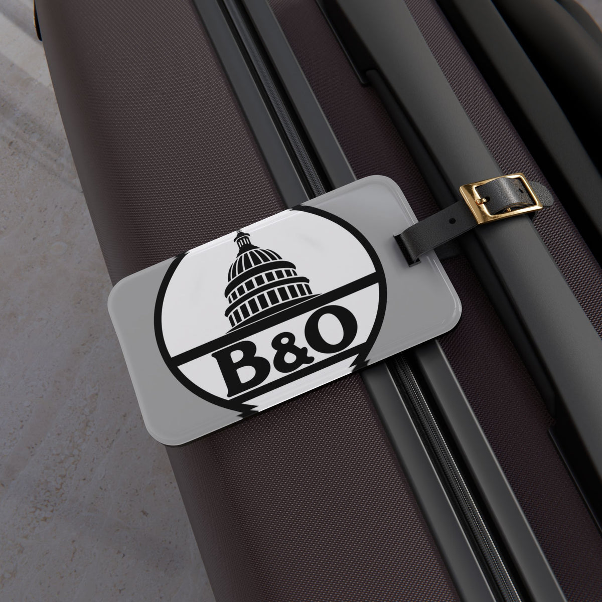 Baltimore and Ohio Railroad Luggage Tag