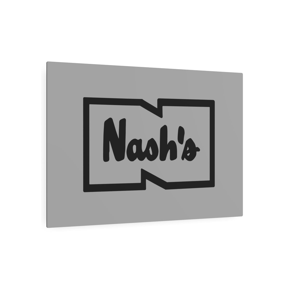Nash's Metal Sign