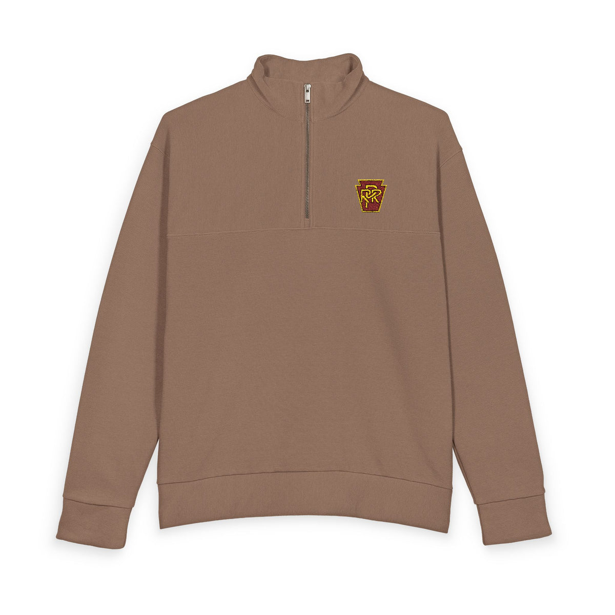 Pennsylvania Railroad Heavy Knit Quarter-Zip Sweatshirt
