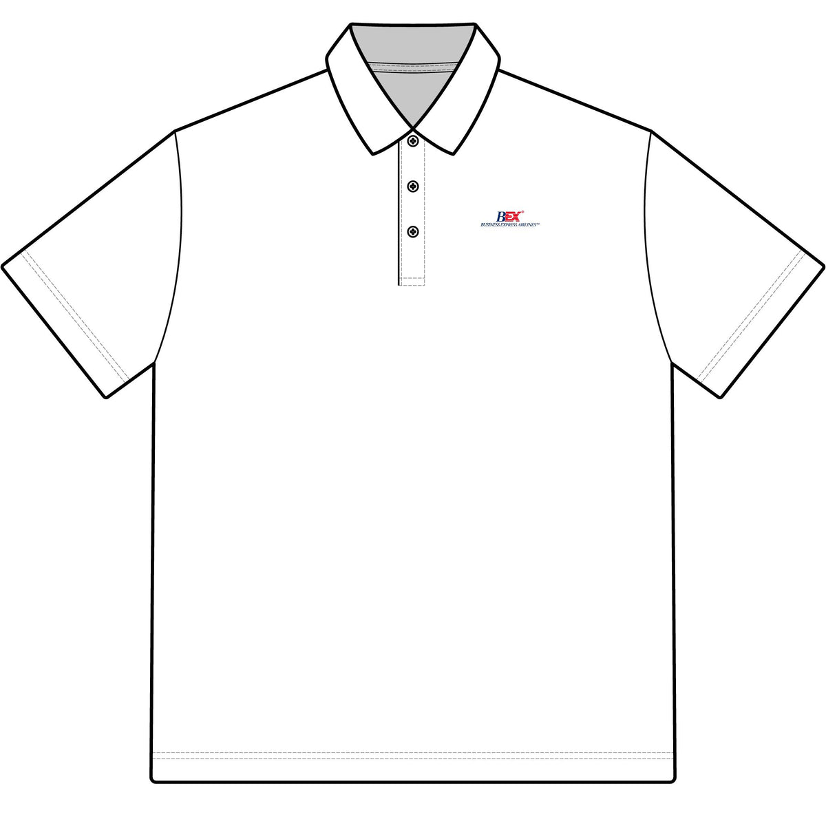 Business Express Airlines Cotton Polo Shirt