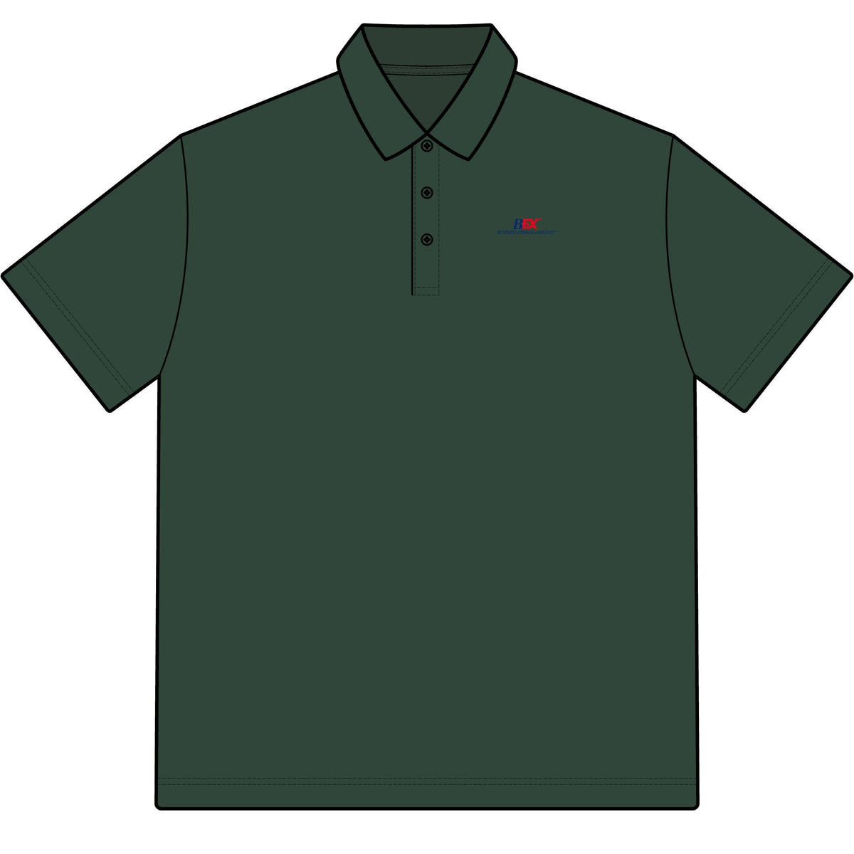 Business Express Airlines Cotton Polo Shirt