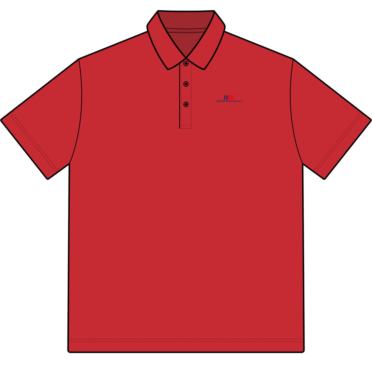 Business Express Airlines Cotton Polo Shirt
