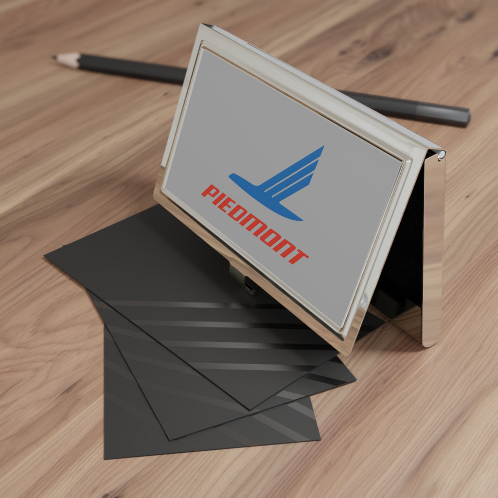 Piedmont Airlines Metal Business Card Holder