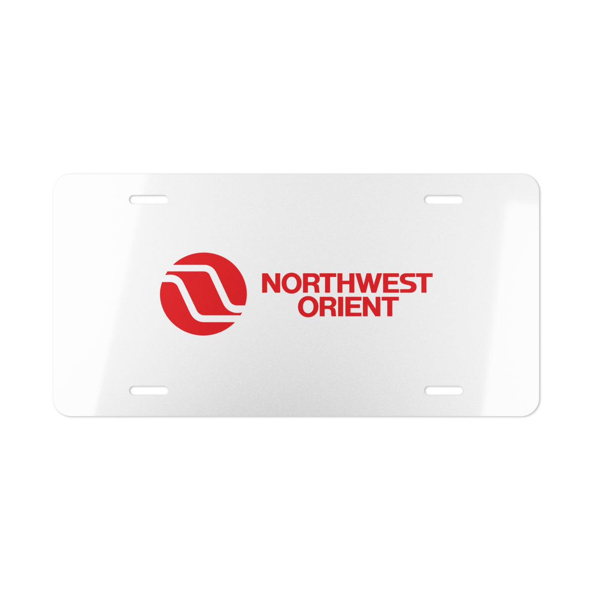 Northwest Orient Airlines Vanity License Plate