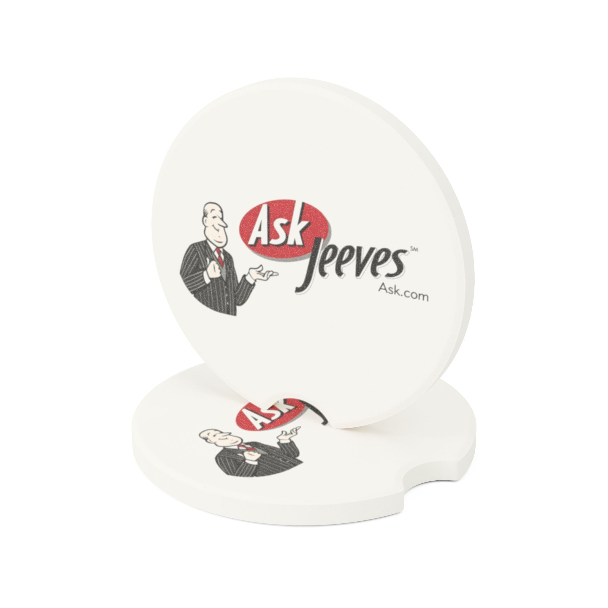 Ask Jeeves Car Coaster