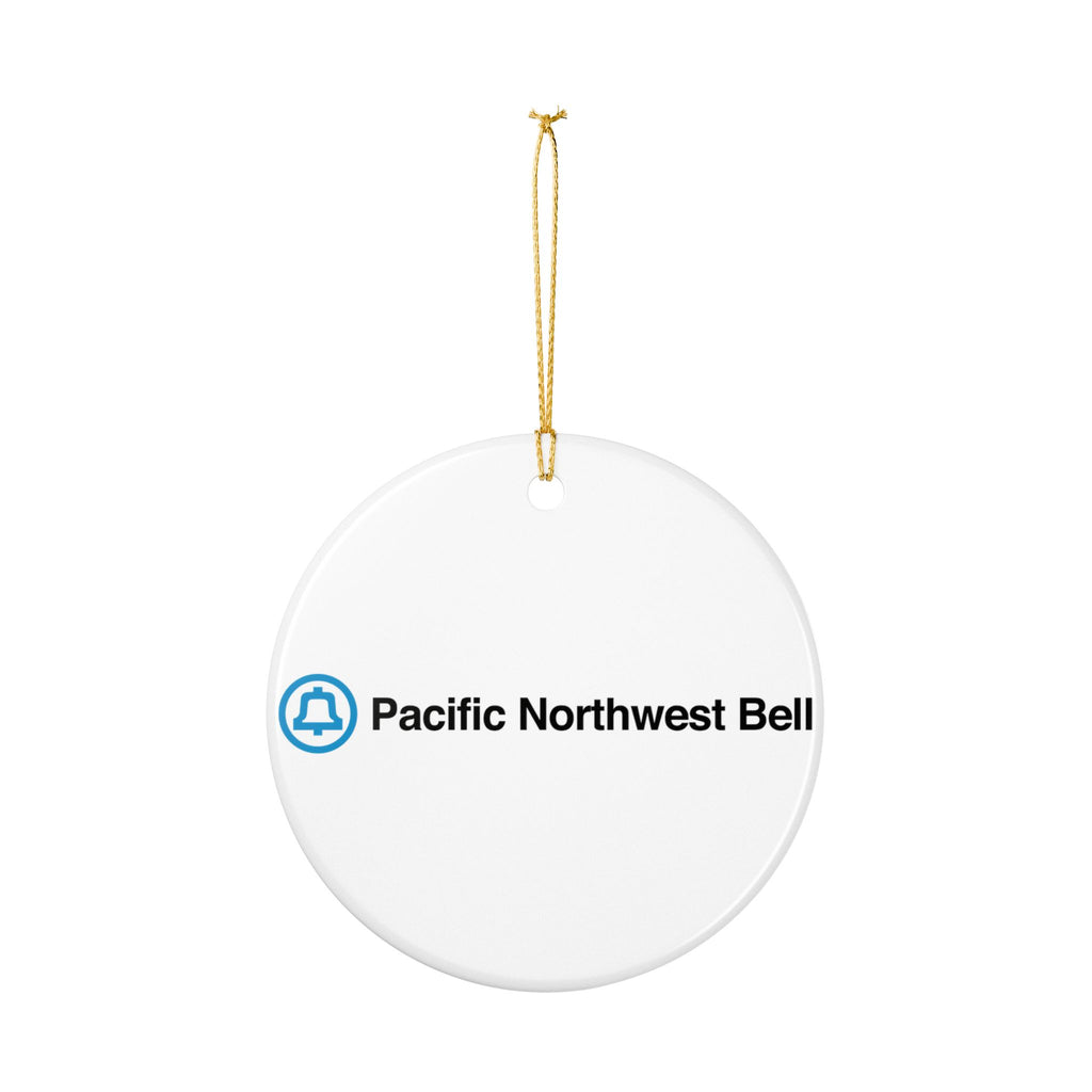Pacific Northwest Bell Ceramic Ornament