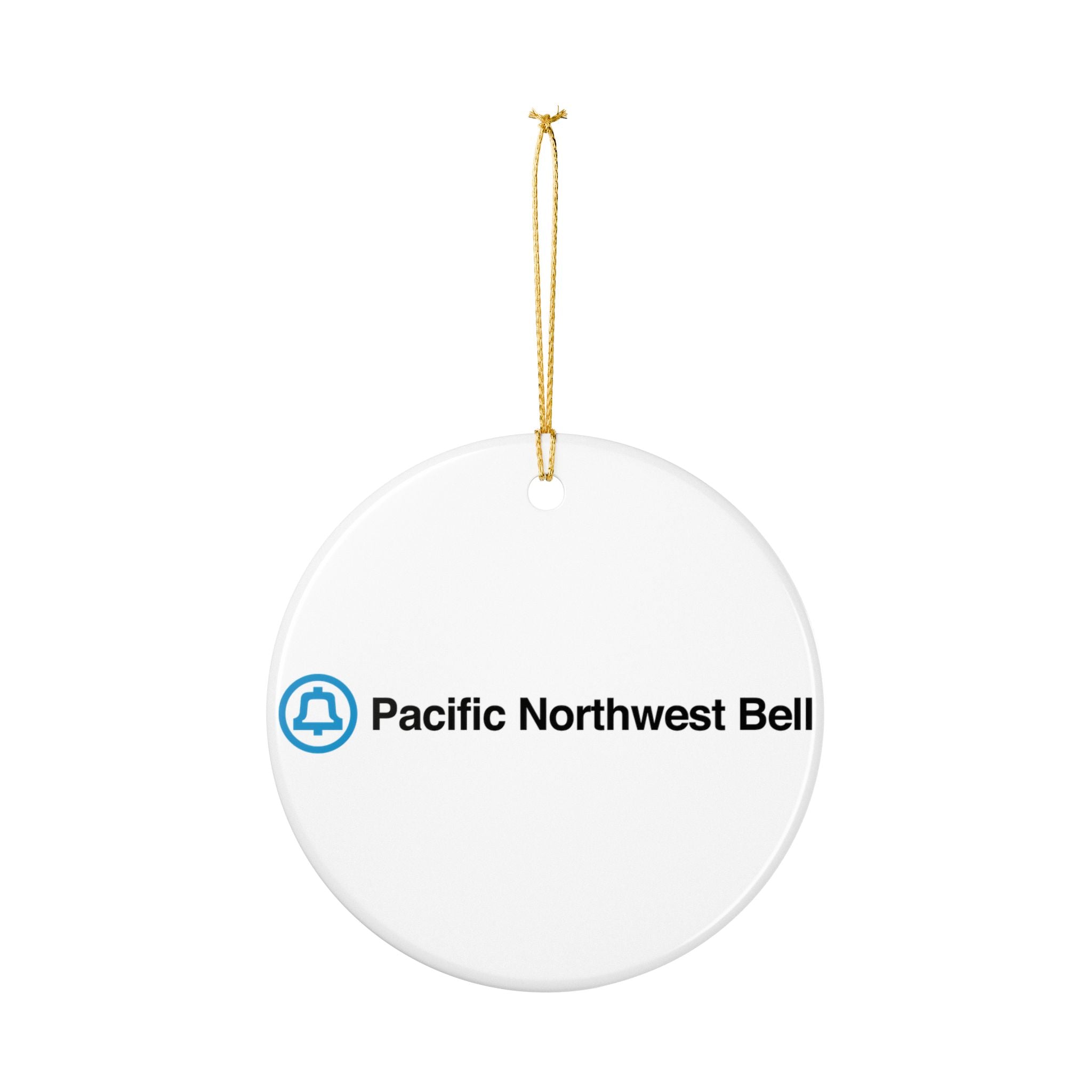 Pacific Northwest Bell Ceramic Ornament