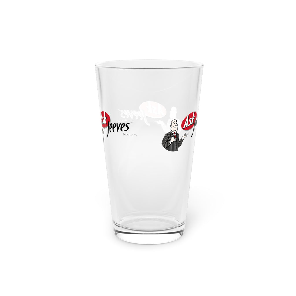 Ask Jeeves 16oz Pint Glass