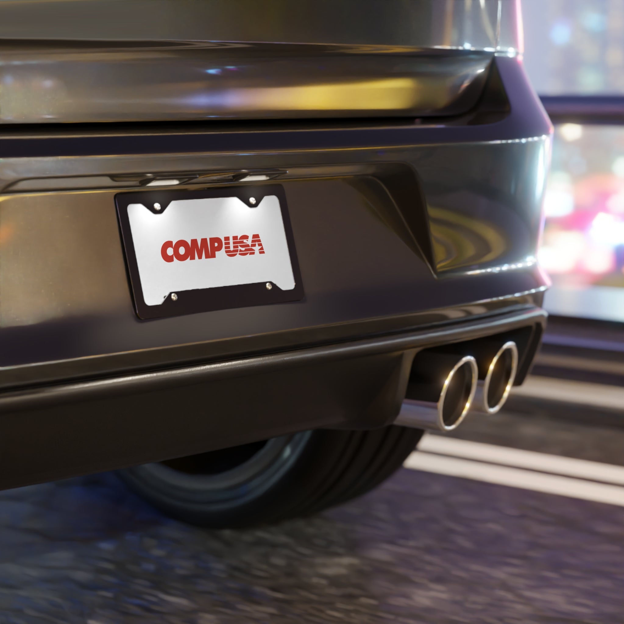 CompUSA Vanity License Plate