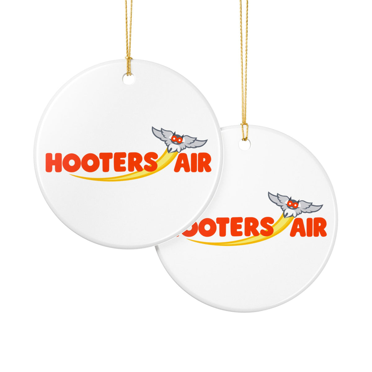 Hooters Air Ceramic Ornament