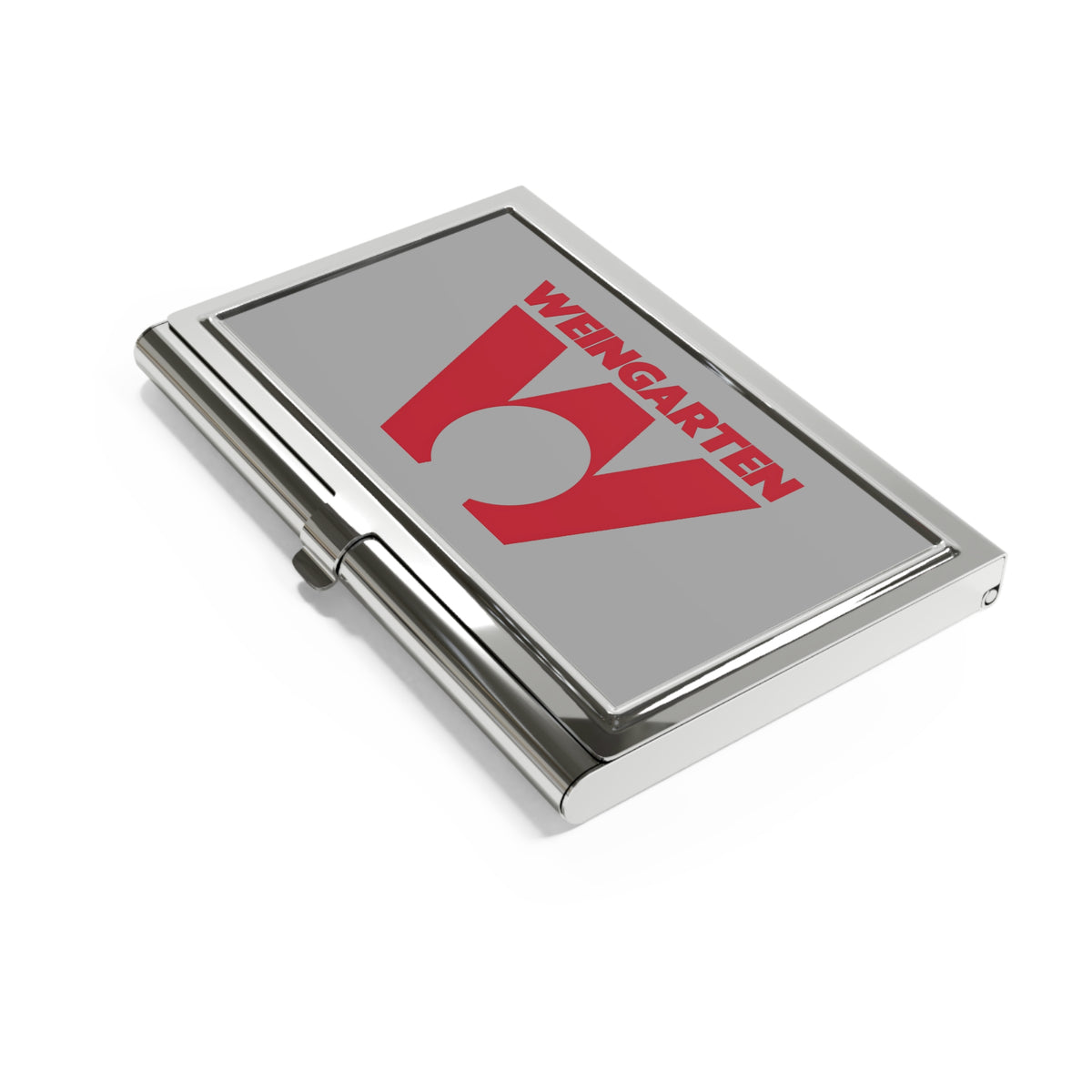 Weingarten's Metal Business Card Holder