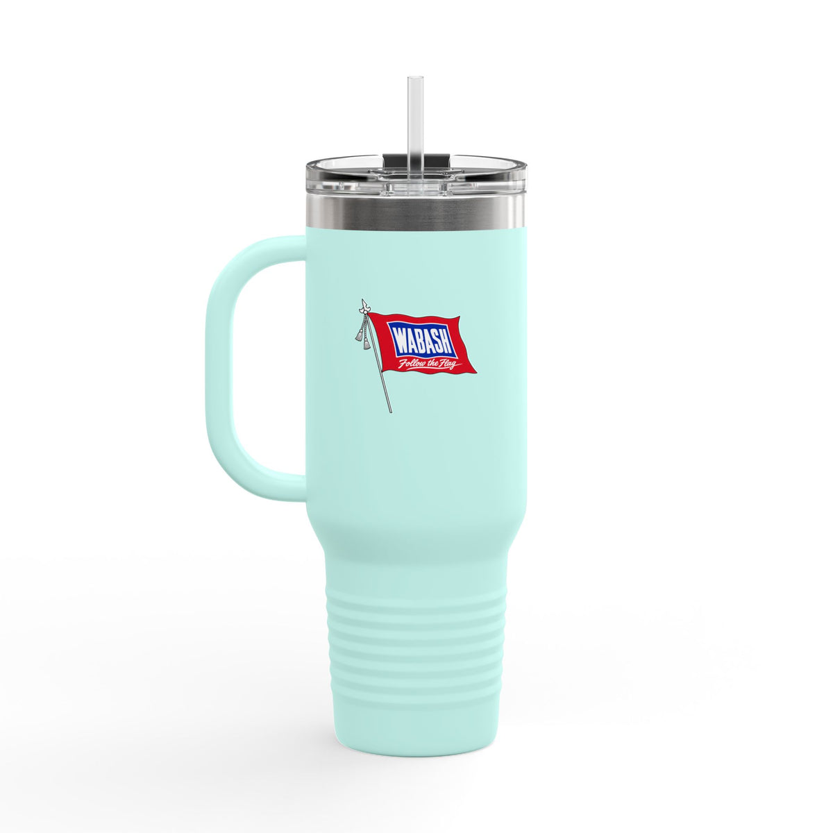 Wabash Railroad 40oz Insulated Travel Mug Stainless Tumbler