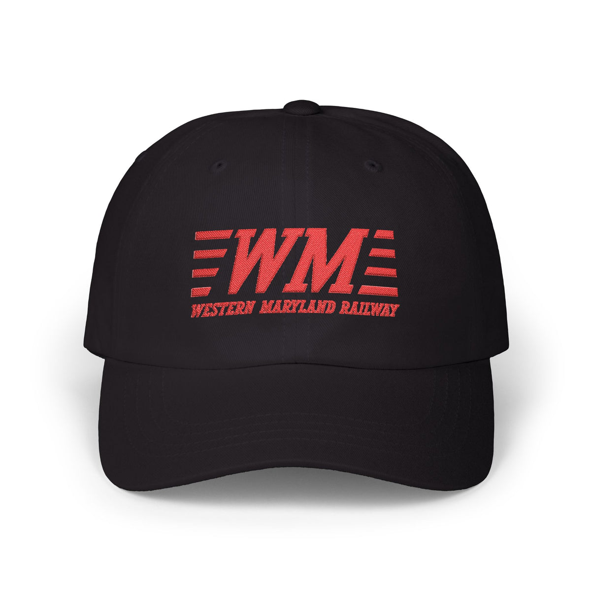Western Maryland Railway Embroidered Dad Cap Hat