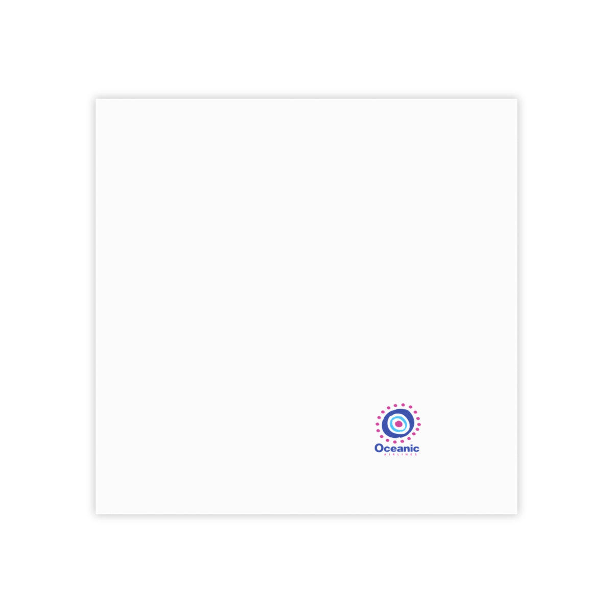 Oceanic Airlines Sticky Post-it Note Pad