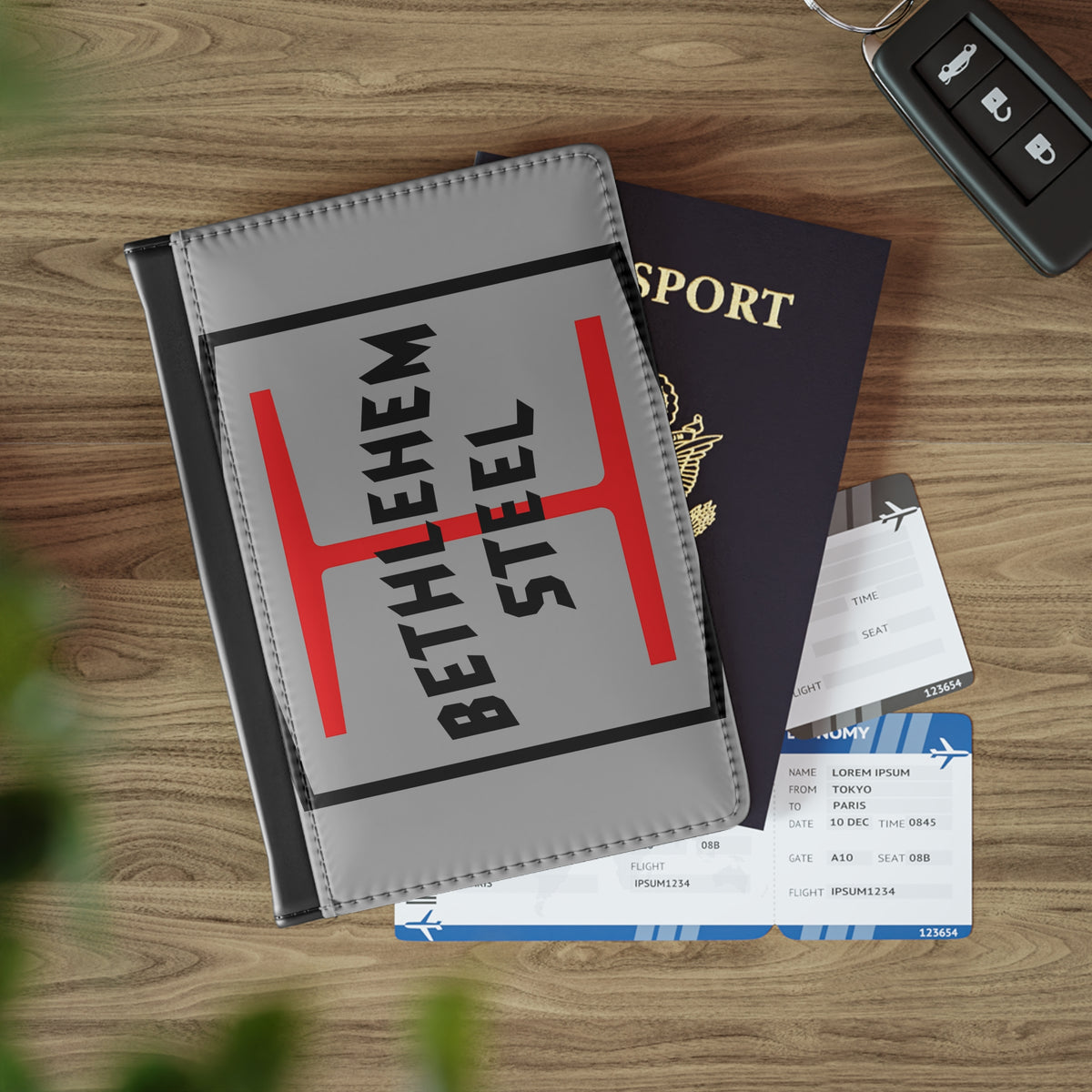 Bethlehem Steel Passport Cover