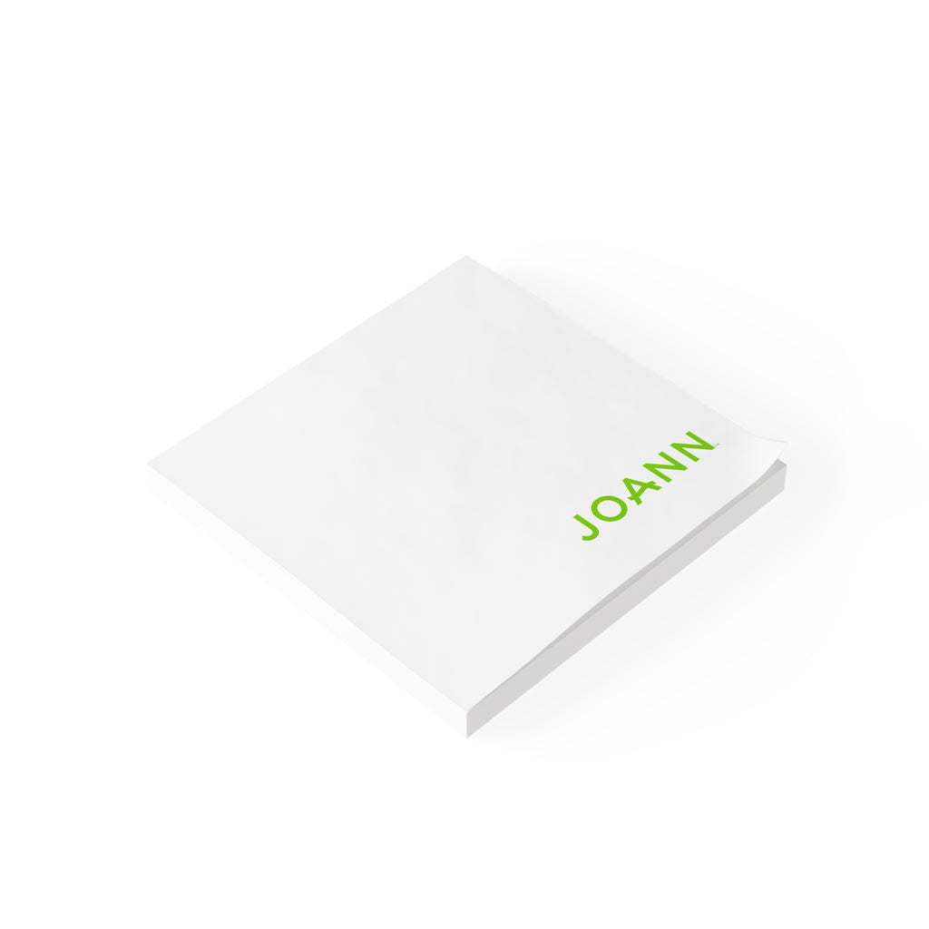 Jo-Ann Fabrics Sticky Post-it Note Pad