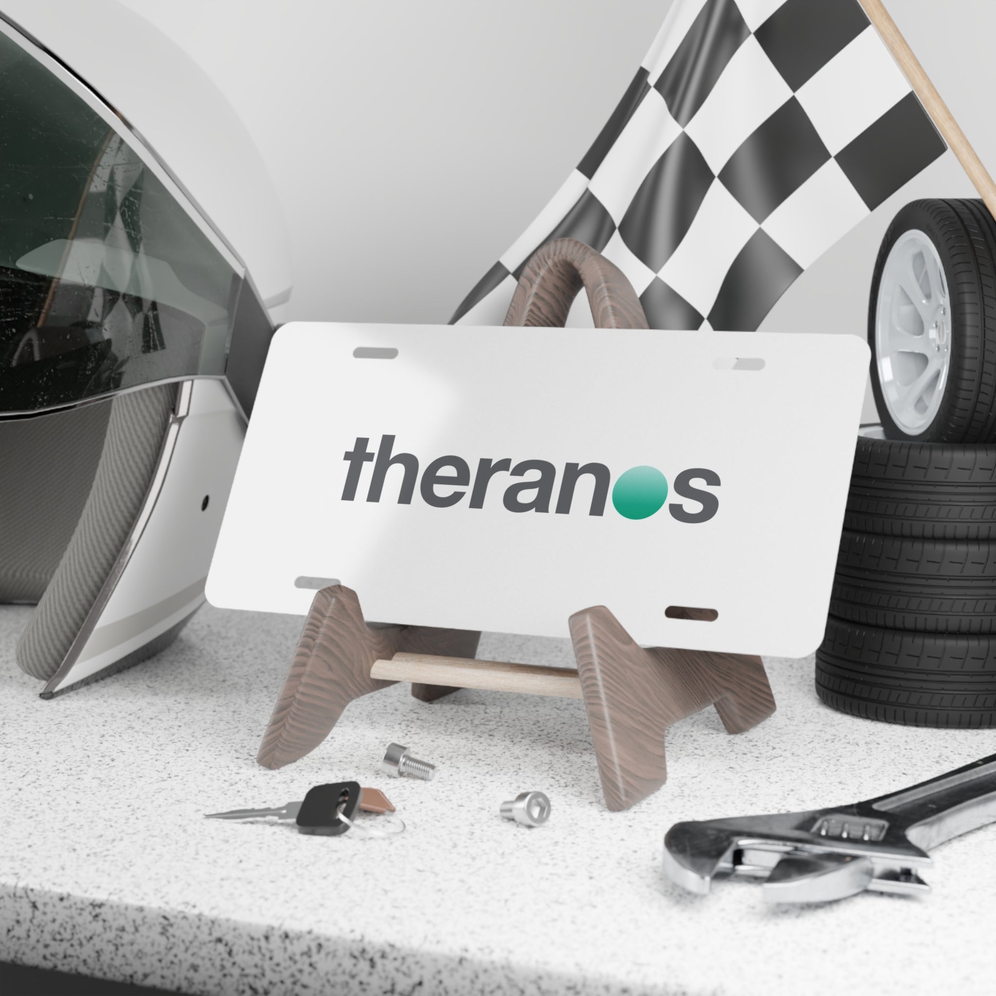 Theranos Inc. Vanity License Plate