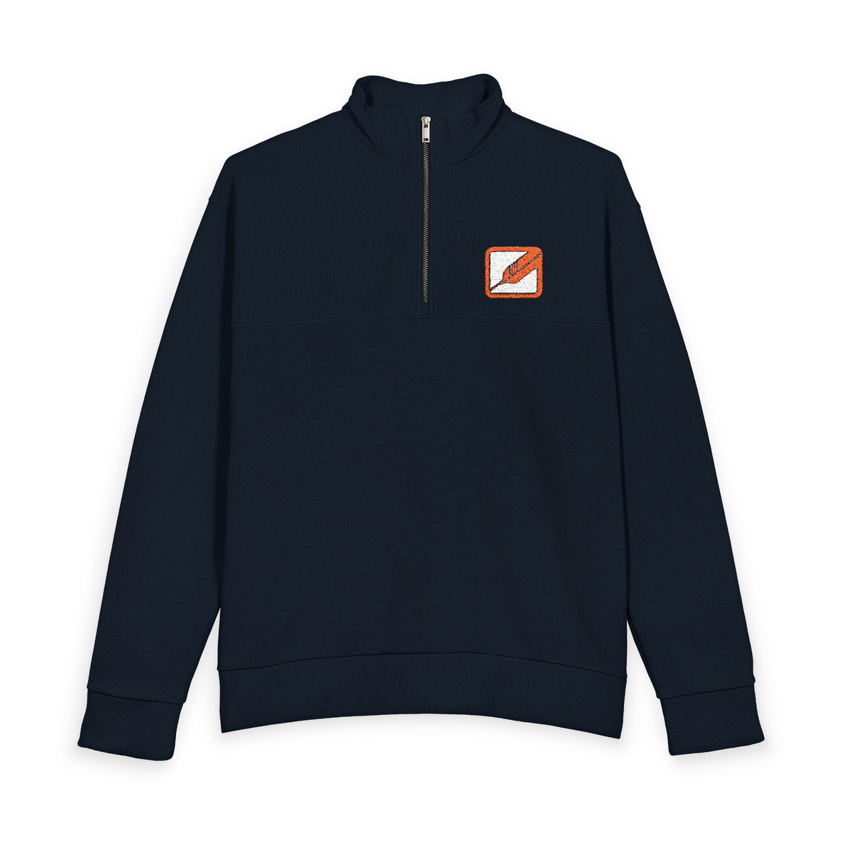 Western Pacific Railroad Heavy Knit Quarter-Zip Sweatshirt
