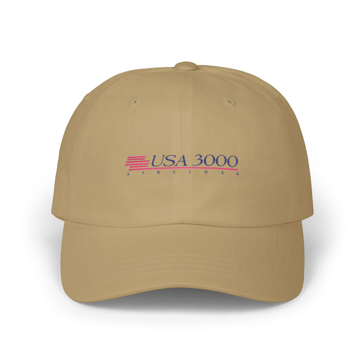 USA3000 Airlines Embroidered Dad Cap Hat