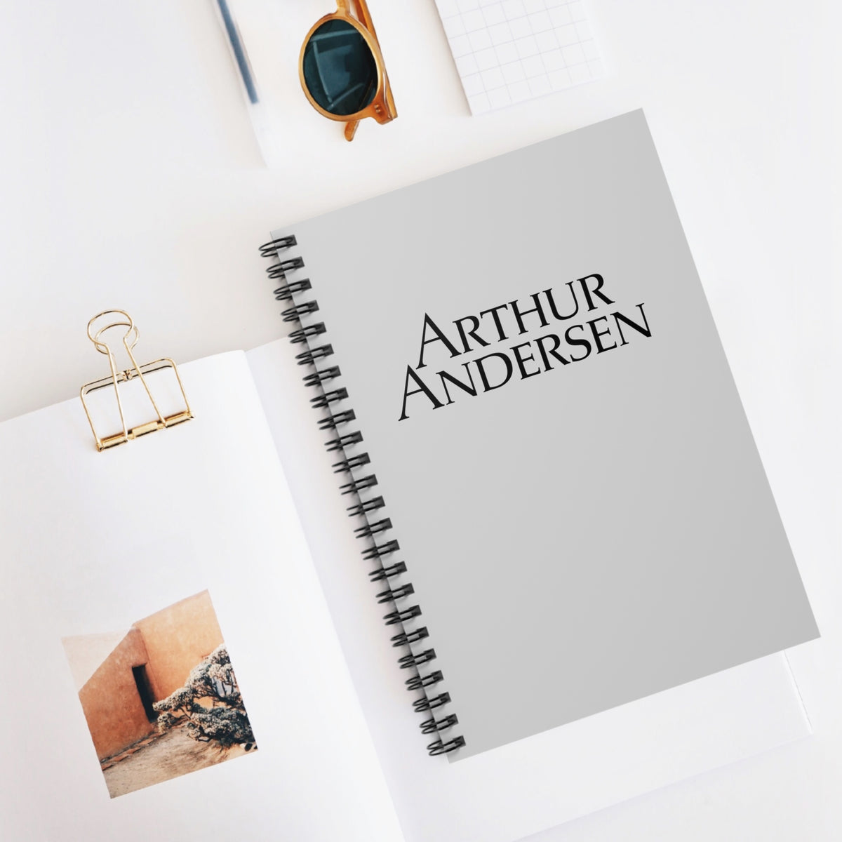 Arthur Andersen Spiral Notebook