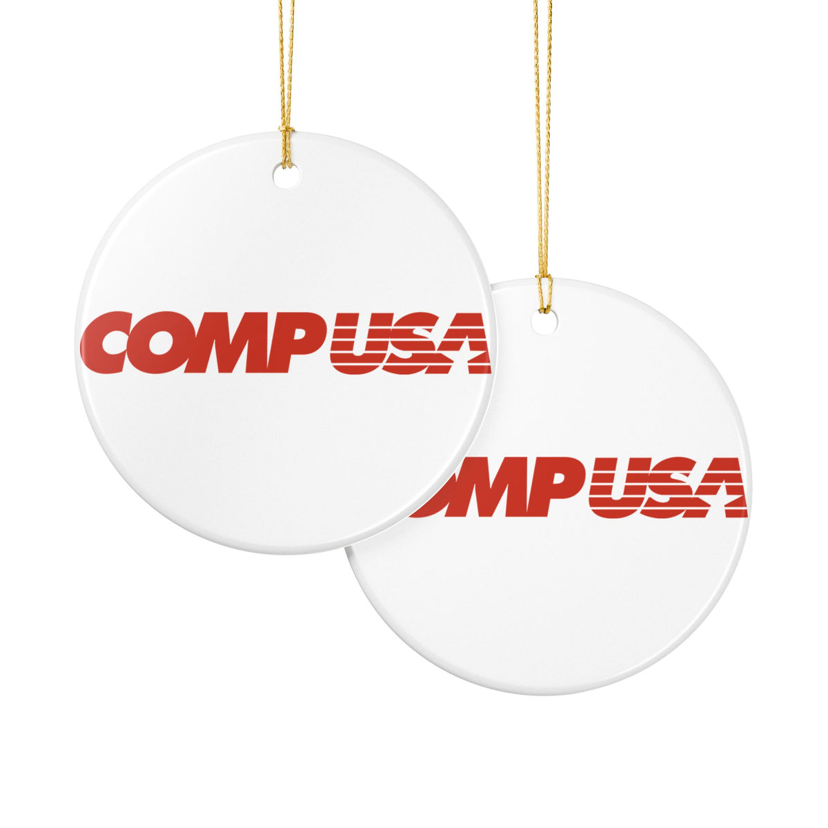 CompUSA Ceramic Ornament