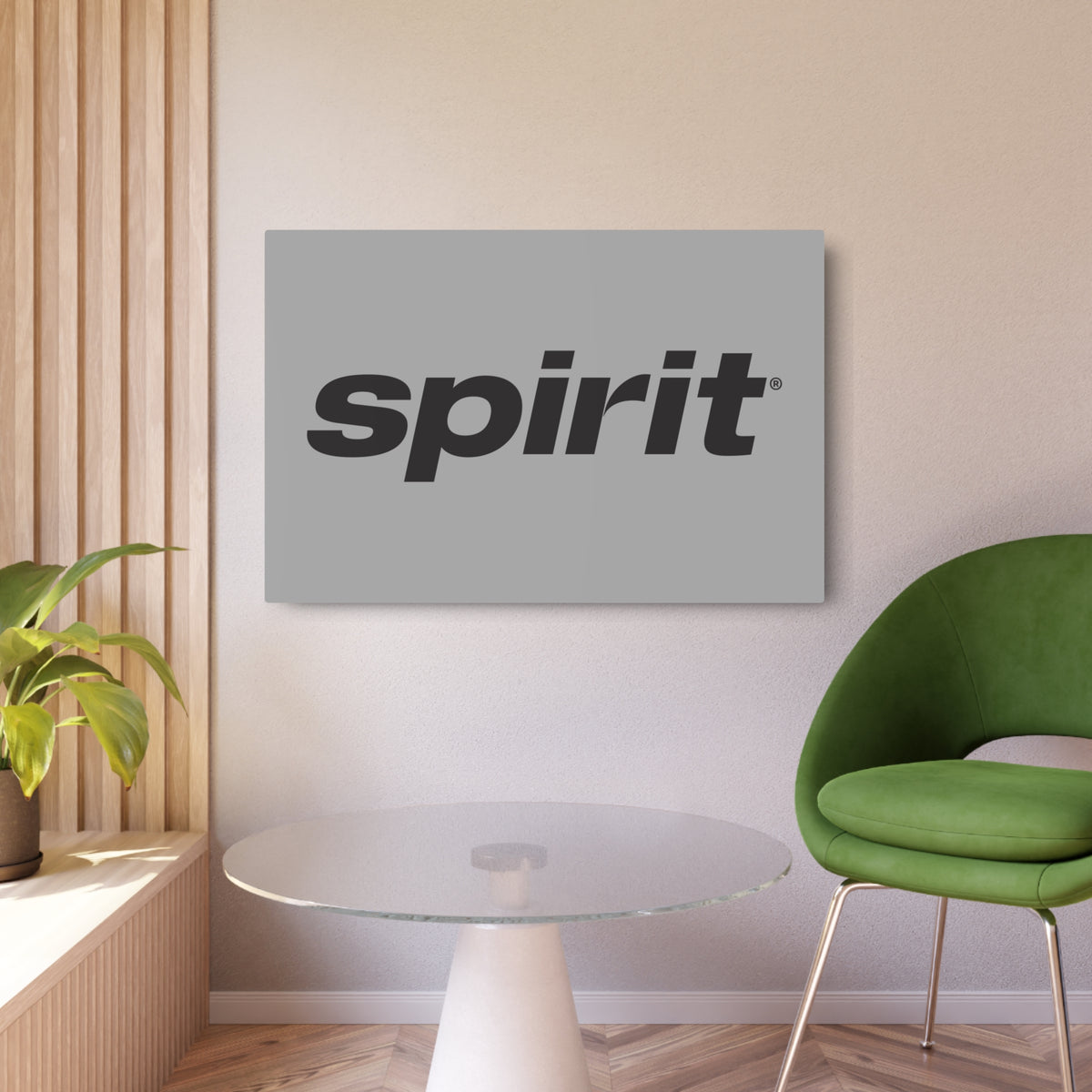Spirit Airlines Metal Sign