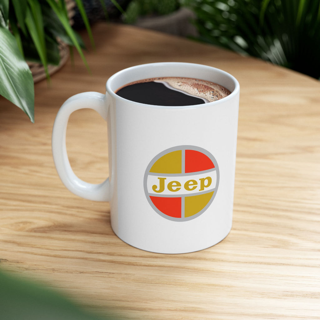 Kaiser Jeep Ceramic Coffee Mug