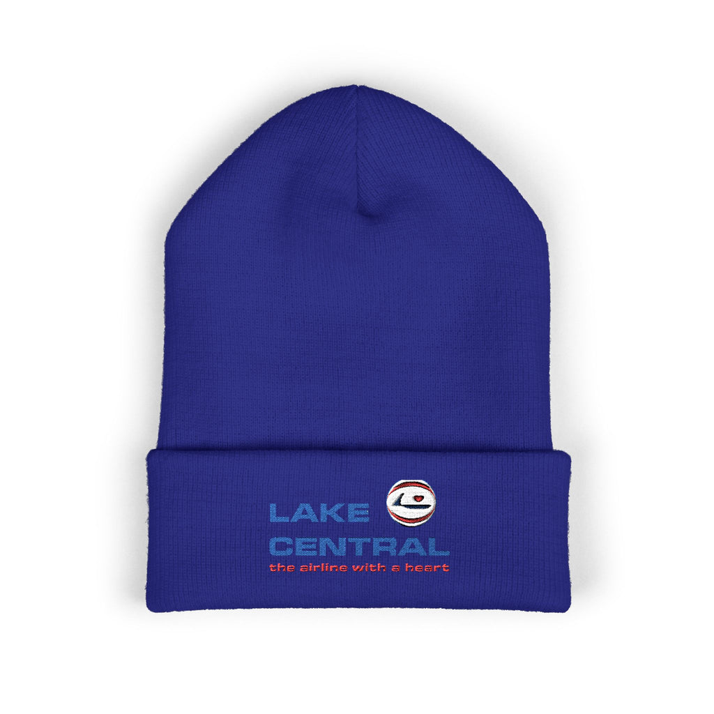 Lake Central Airlines Cuffed Beanie