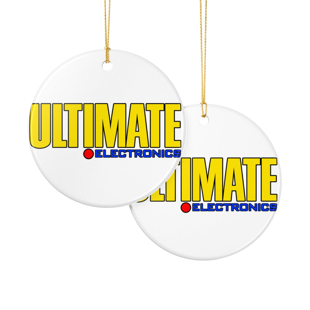 Ultimate Electronics Ceramic Ornament