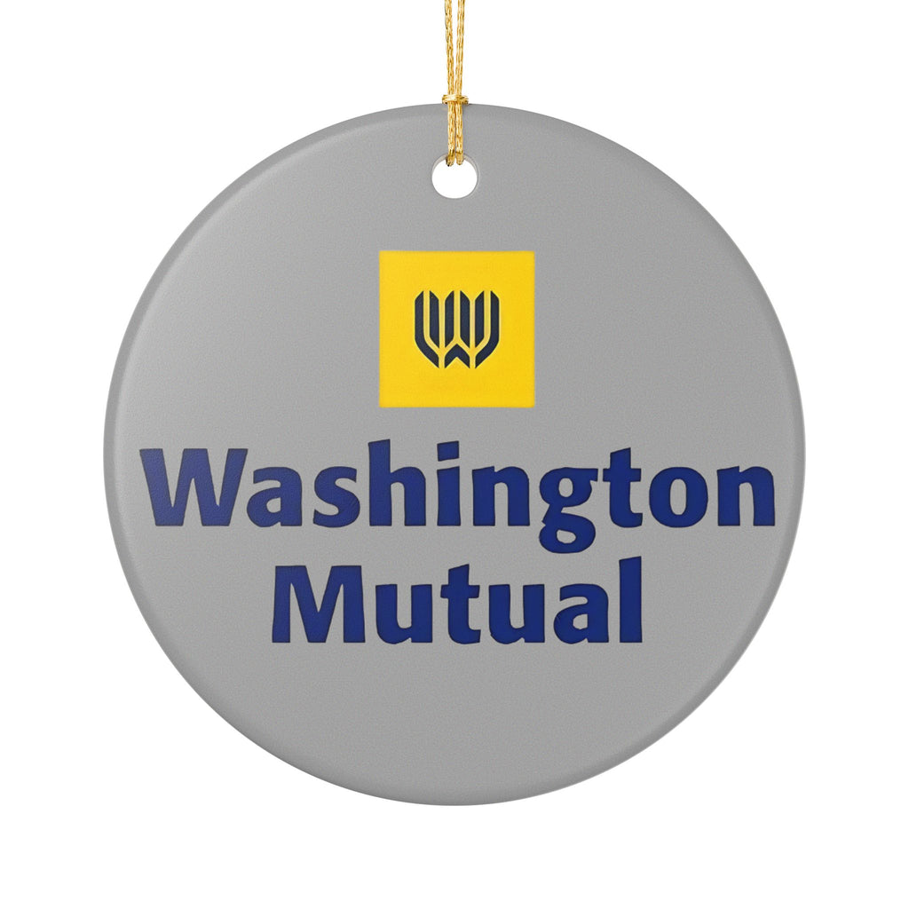 Washington Mutual Ceramic Ornament