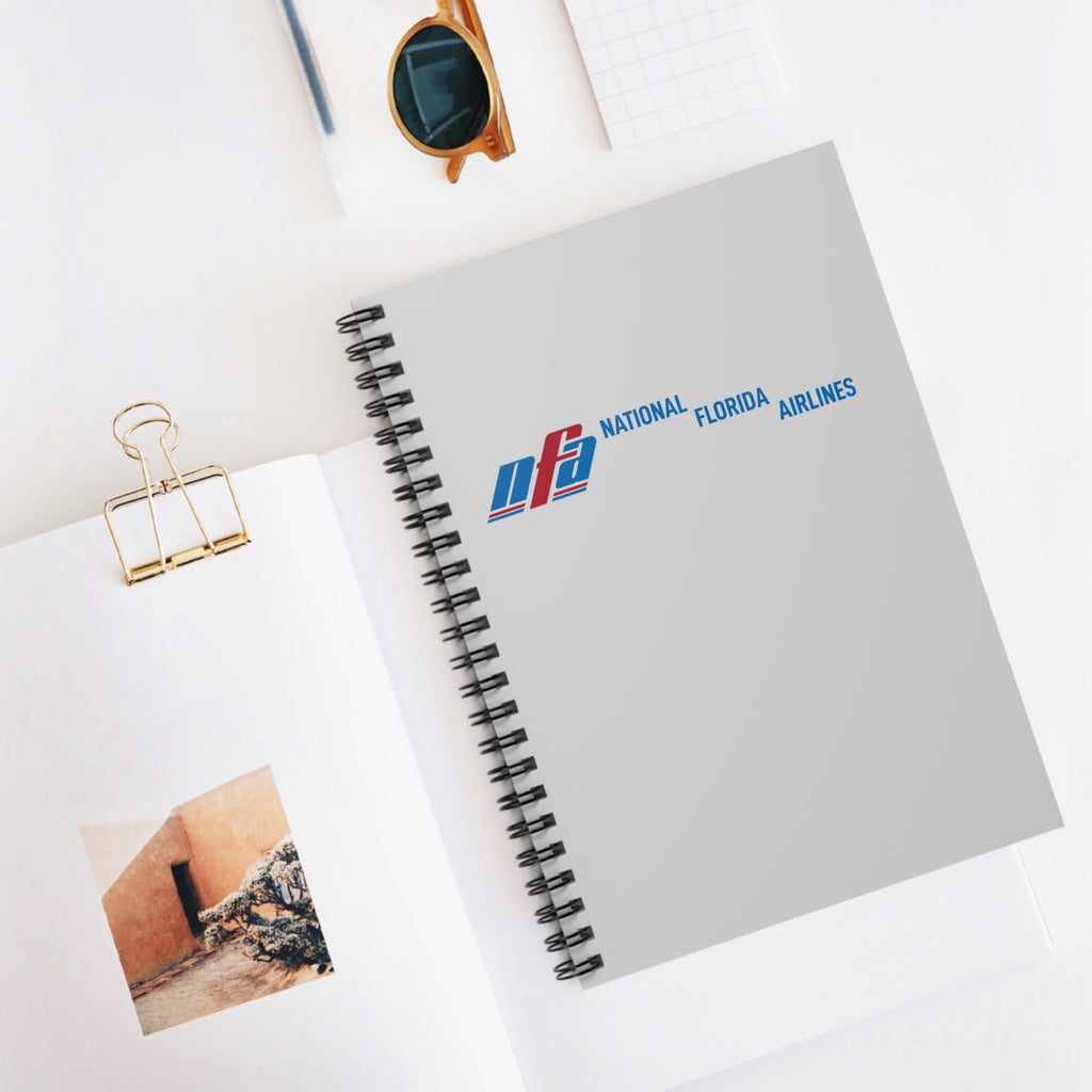 National Florida Airlines Spiral Notebook